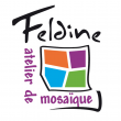 Logo de Delphine THOMIN Feldine atelier de mosaïque